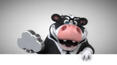 Eğlenceli çizgi film karakteri Cloud