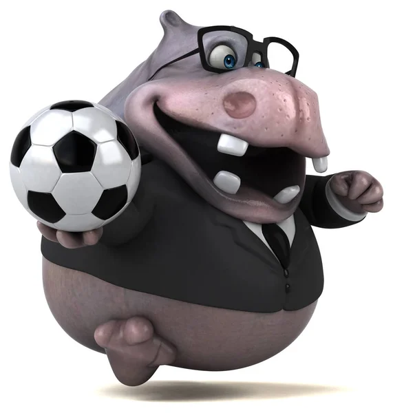 Cartoon Character Ball Illustration — Stock Photo, Image