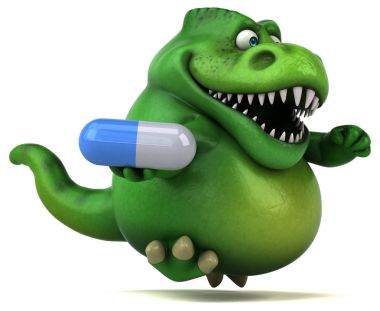 Ampul - 3d çizim ile eğlenceli çizgi film karakteri