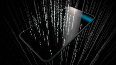 Telefon ve veri - 3d animasyon