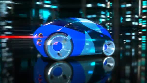 Car Design Moderno Animazione — Video Stock