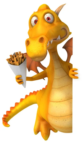 Fun Dragon Fast Food — Stock Photo, Image