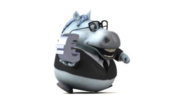 Euro - 3d animasyon ile eğlenceli at