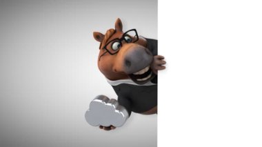 Bulut - 3d animasyon ile eğlenceli at