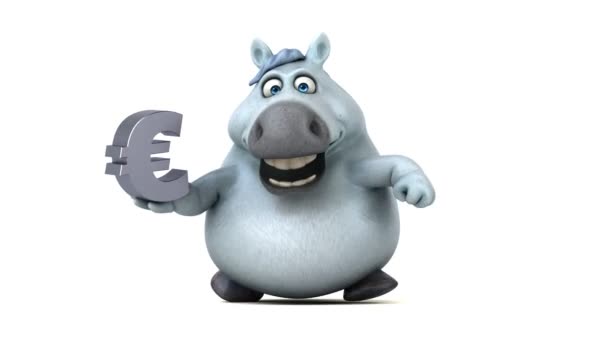 Euro Animasyon Ile Eğlenceli — Stok video