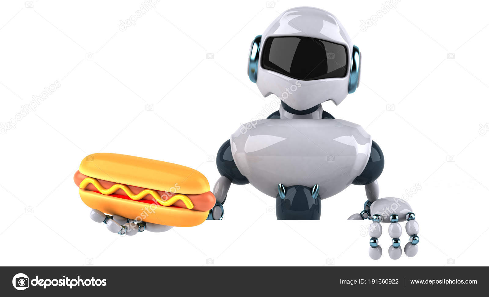 hot dog robot