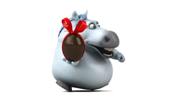 Szórakoztató ló tojás - 3d animáció