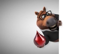 Damla - 3d animasyon ile eğlenceli at