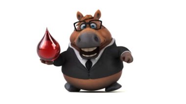 Damla - 3d animasyon ile eğlenceli at