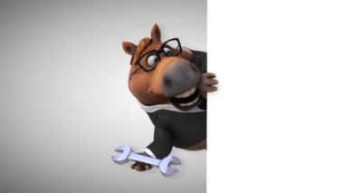 Aracı - 3d animasyon ile eğlenceli at