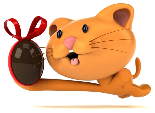 Fun Cartoon Character Egg Illustration — Stock Photo, Image
