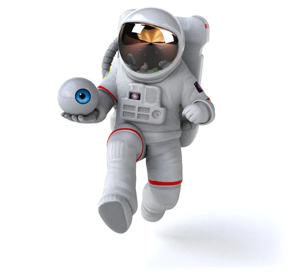 Fun Astronaut Eye Illustration — Stock Photo, Image
