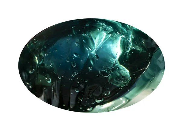 Beyaz üzerine kristal jel dokusu