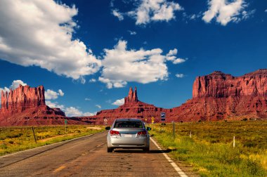 Monument Valley, Utah otoyol / Arizona, ABD