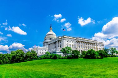 Washington DC - ünlü bize Landmark ve Amerikan federal hükümetin ABD Capitol Binası