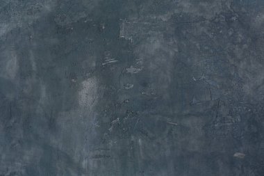 Mavi beton duvar veya web tasarım, reklam ya da arka plan arka plan. Karanlık pastel renkler. Gradyan teması. Bulanık soğuk resim.