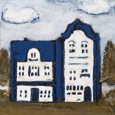 Görüntü ev, hacimsel resim tarzında idam