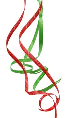 Beyaz arka plan üzerinde izole renkli cam çıtası