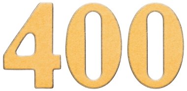 400, dört yüz, sarı INSERT ile kombine ahşap rakam, 