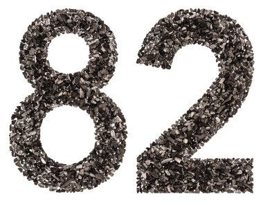 Arapça sayı 82, seksen iki, siyahtan doğal bir kömür olduğunu