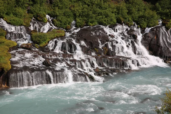 Cascata raunfossile in Islanda — Foto Stock