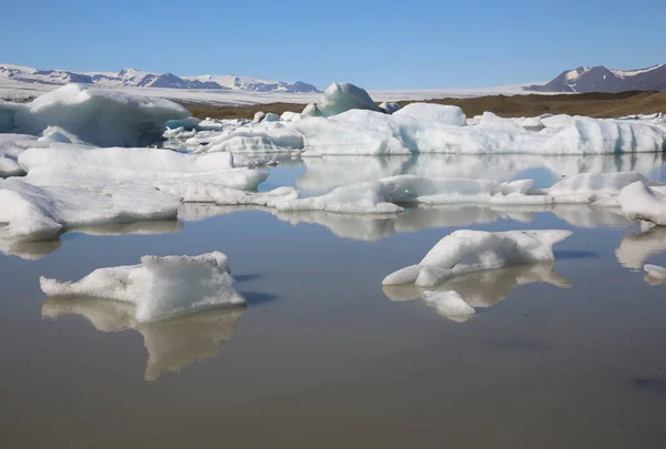 Jokulsarlon 泻湖。冰岛 — 图库照片