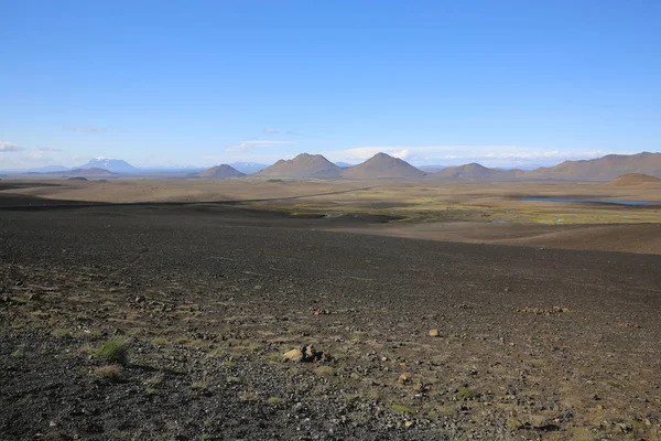 Vulkanisch landschap in IJsland — Stockfoto