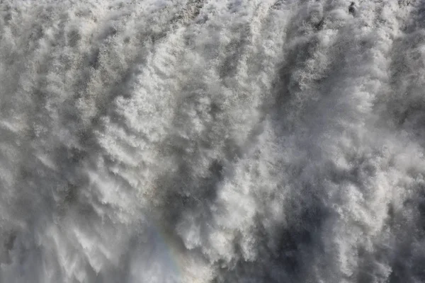 Dettifoss fossefall på Island – stockfoto