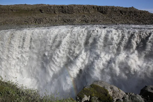 Dettifoss Waterval in IJsland — Stockfoto