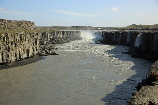 Selfoss waterval in IJsland — Stockfoto