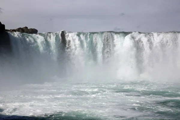 Godafoss vattenfall på Island — Stockfoto