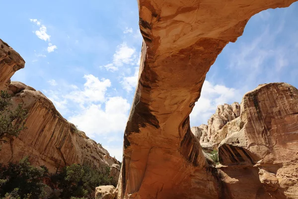 Hickman híd a Capitol Reef Nemzeti Parkban — Stock Fotó