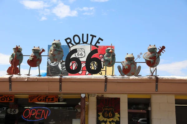 The historic Route 66 — Stock Photo, Image