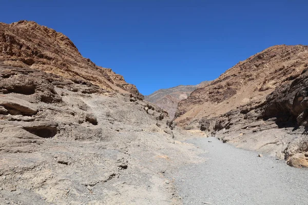 Mozaïek canyon in death valley national park — Stockfoto