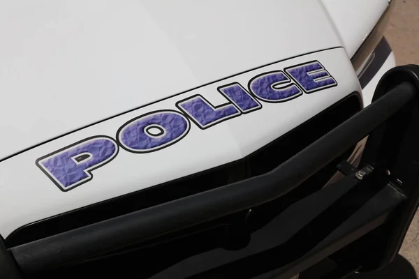 Police Car in USA — Stock Photo, Image