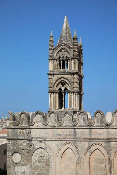 シチリア島のパレルモ大聖堂の詳細 イタリア — ストック写真