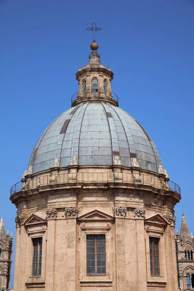 Palermská Katedrála Sicílii Itálie — Stock fotografie
