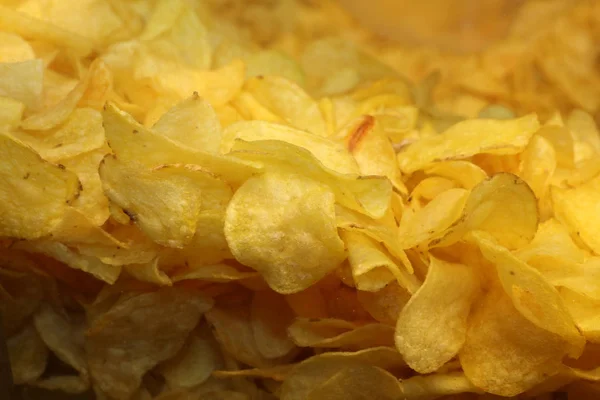 Chips Pommes Terre Bio Frais Madrid Espagne — Photo