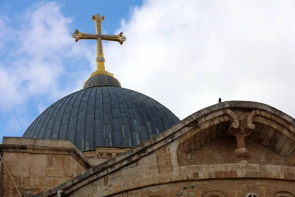 Iglesia Del Santo Sepulcro Jerusalén Israel — Foto de Stock