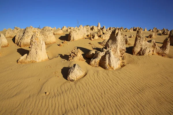 Πυραμίδες Στο Εθνικό Πάρκο Nambung Δυτική Αυστραλία — Φωτογραφία Αρχείου