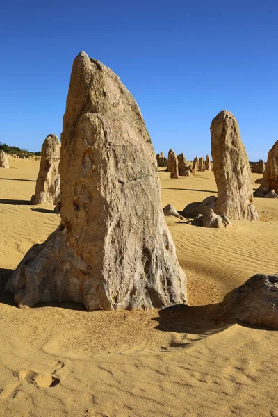 Pinnacles Nambung National Park Western Australia Royalty Free Stock Photos