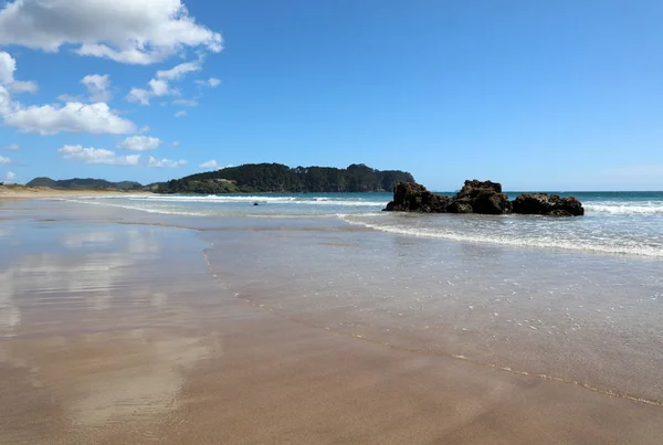 Yeni Zelanda Whitianga Yakınlarındaki Sıcak Plajı — Stok fotoğraf