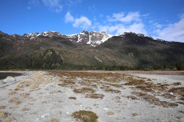 Krajina Ainsworth Bay Almirantazgo Fjord Patagonie Chile — Stock fotografie