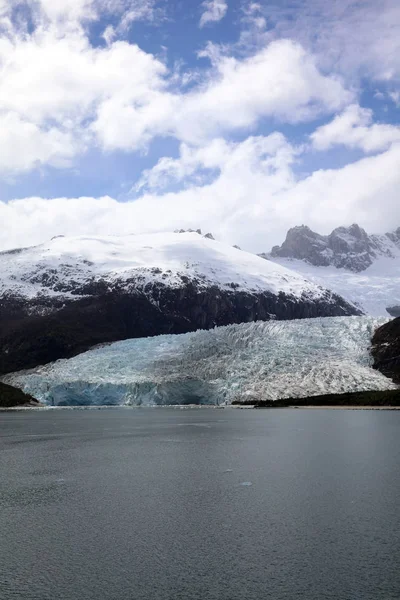Pia Glacier Patagonien Chile Sydamerika — Stockfoto