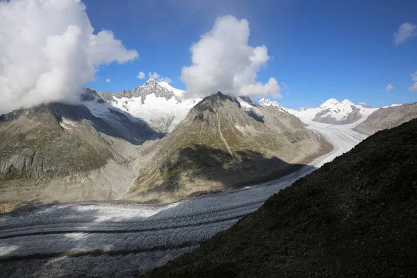 Aletschgletsjer Zwitserland Europa — Stockfoto