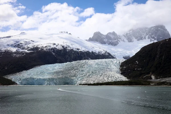 Pia Gletsjer Patagonië Chili Zuid Amerika — Stockfoto