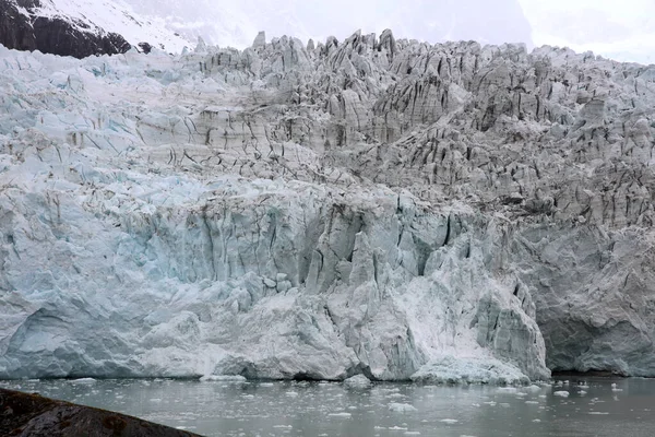 Glaciar Pia Patagônia Chile América Sul — Fotografia de Stock