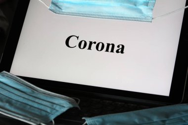 Gribe karşı tıbbi maske ya da dizüstü bilgisayardaki koronavirüs gibi diğer hastalıklar.