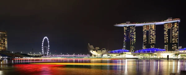 Singapore Republiek Singapore December 2019 Panoramische Skyline Van Singapore Bij — Stockfoto