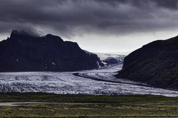 Vatnajokull παγετώνας Ισλανδία — Φωτογραφία Αρχείου